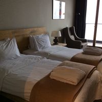 落ち着いたシンプルな部屋です