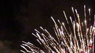 花火がすごい