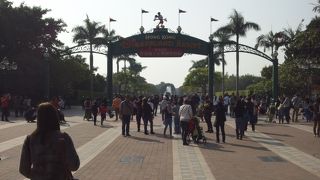 香港のディズニーランド！