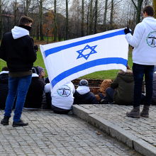 イスラエルから見学に来た学生