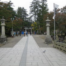 米沢城址上杉神社表参道