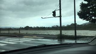 台風の時は要注意