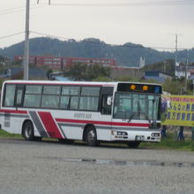 バスの塗装は中央バスと瓜二つですね( ´∀｀ )