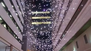 はまテラスのイルミネーション