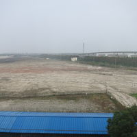 部屋からの眺め　何もない