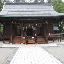 上杉神社拝殿