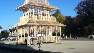 東京国立博物館の手前にある