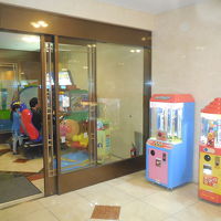 キッズルーム、ゲームセンター入口