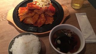 味噌だれサムギョプサル！