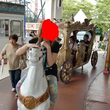 メリーゴーラウンド乗りました！