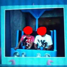 乗り終わったあとに見られる写真