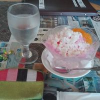 最所に入ったあとデザートを食べました。