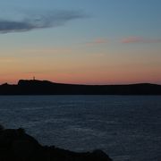 スコトン岬の先にある、平らな島