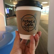 出発前にお茶 FaSoLa Cafe