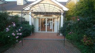 バラを見たあとちょっと一休み！