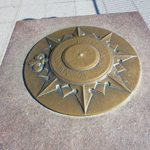 道路の起点になっています