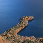 八丁出島の紅葉を見るために、30分の登山