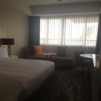 たまたま広めのお部屋にアップグレードしていただけました