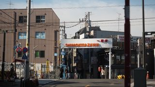 南口商店街よりはすいていました