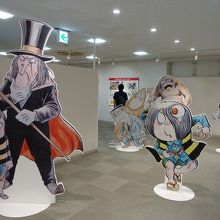 キャラクターのパネル。