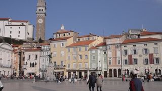 ピランの街の中心