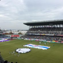 2階Ｂ席からの眺め