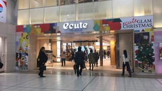 JR品川駅構内のショッピングエリア！