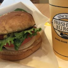 チーズハンバーガー