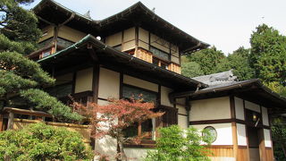 旧東伏見宮家別邸の料理旅館「吉田山荘」