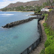 家の裏からすぐに海へ行ける！