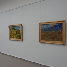 明るい時代の作品　シンプルな額に入っています