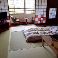 広くて清潔な客室