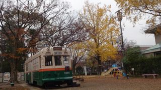 平安神宮前のゆったりとした公園。
