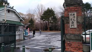 広大な敷地の大学