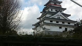 天主閣からの眺望はきれいです