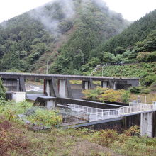 相沢川取水ダム 