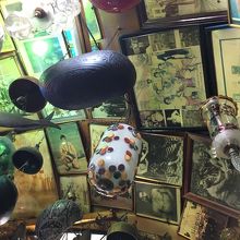 天井にもポートレートが