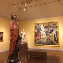 奥は日本人画家の絵