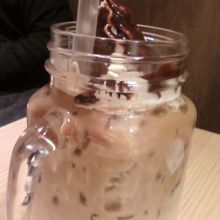 甘い飲み物もあり。