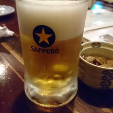 生ビールはサッポロ