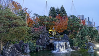 美しい日本庭園があります