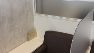 飛行機を見らことができます