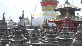 大日如来を祀るストゥーパ