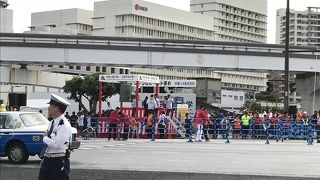 大規模な交通規制に注意です！