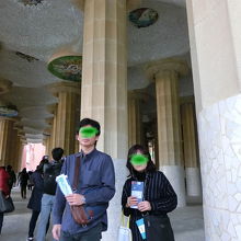 市場になるはずの柱廊