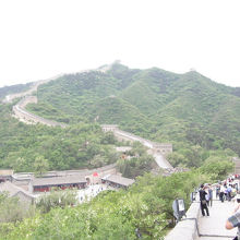 万里の長城の一つ、世界遺産の「八達嶺長城」