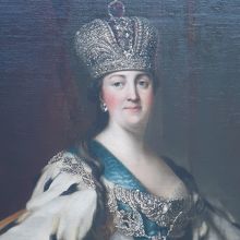 エカテリーナの肖像画だけは撮影可能です。珍しい。。