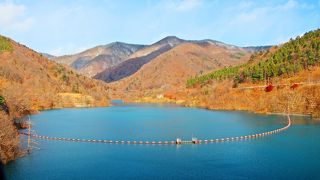 青く輝く四万（ブルー）の水の謎