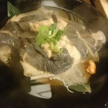 離乳食の子供のためにメイタカレイの煮付けをお願いしました。