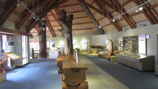 道の駅併設の博物館